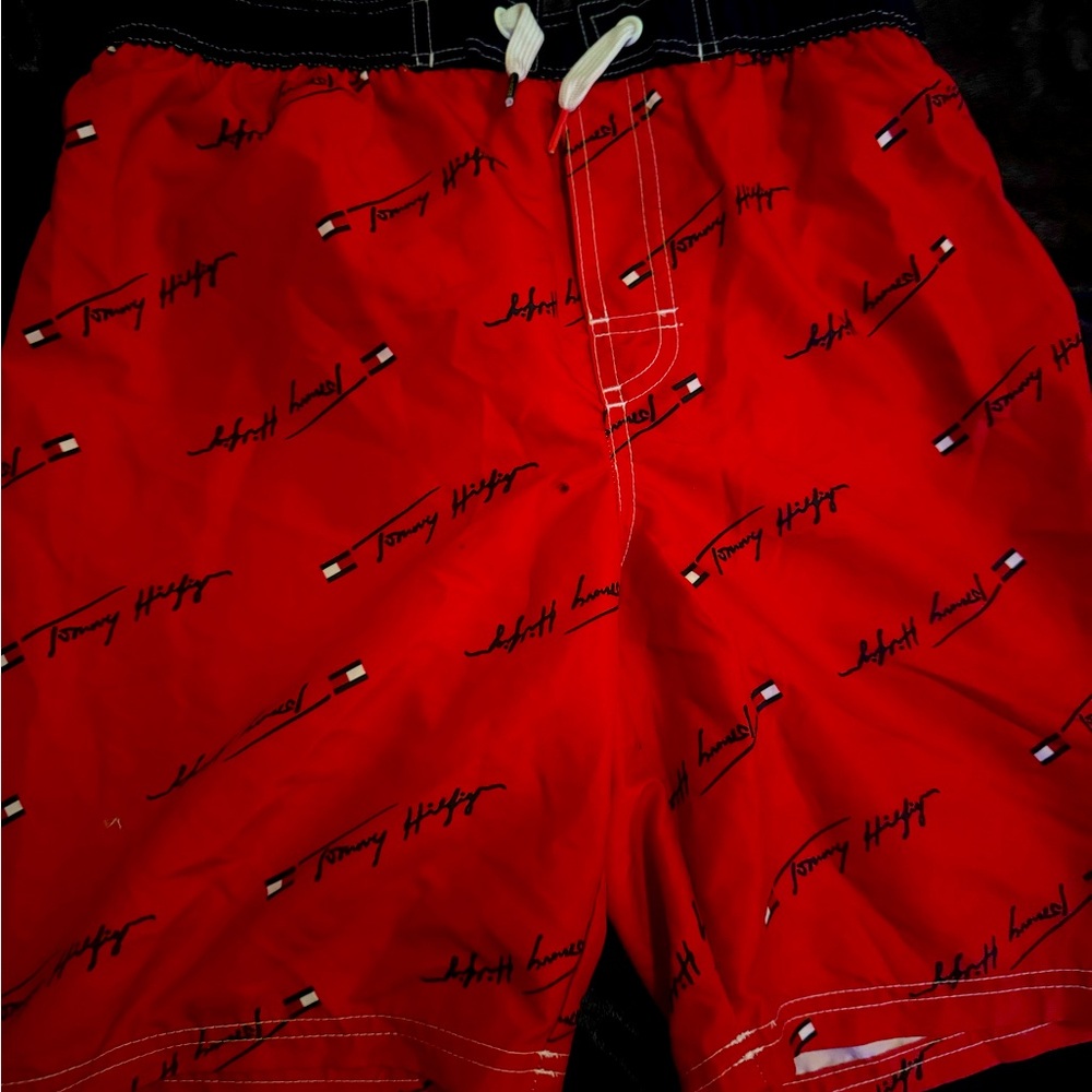 NWT Tommy Hilfiger Boys Swim Trunks, Size 16/18